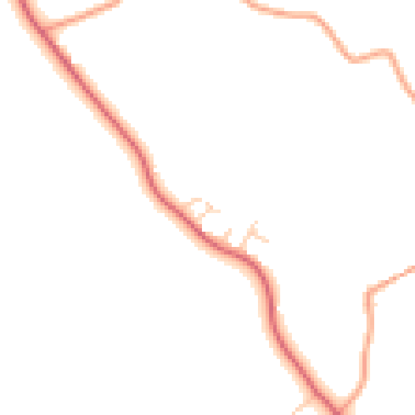 Daytime road noise heatmap for IP30 0BW