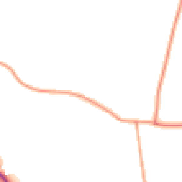 Daytime road noise heatmap for IP30 0DB