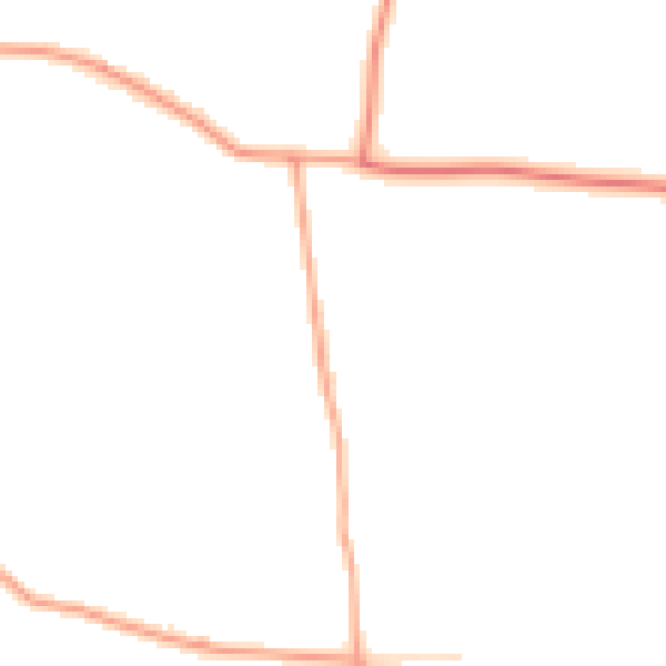 Daytime road noise heatmap for IP30 0DR
