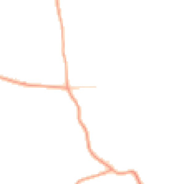 Daytime road noise heatmap for IP30 0DT