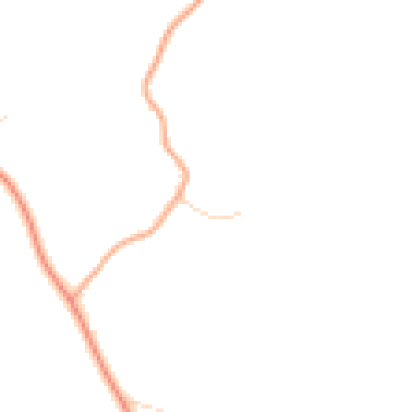 Daytime road noise heatmap for IP30 0EH
