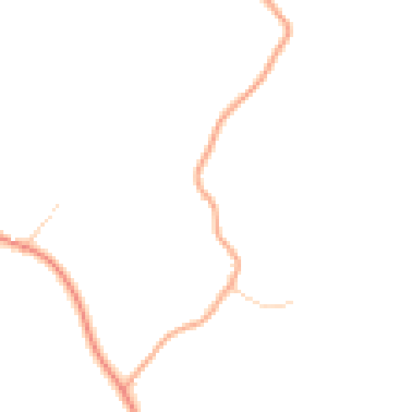 Daytime road noise heatmap for IP30 0EL