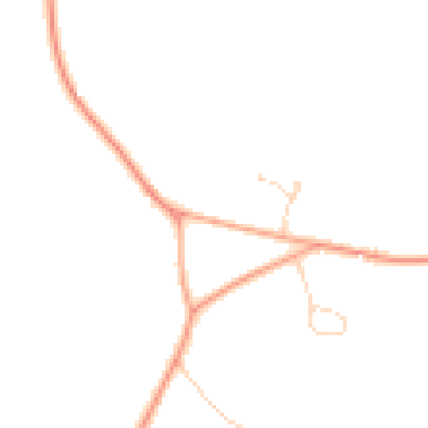 Daytime road noise heatmap for IP30 0HJ