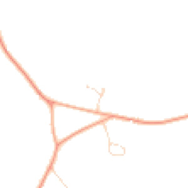 Daytime road noise heatmap for IP30 0HR