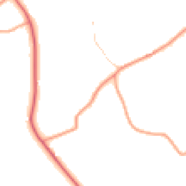 Daytime road noise heatmap for IP30 0HU