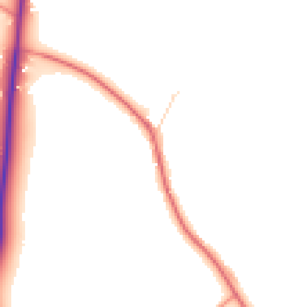 Daytime road noise heatmap for IP30 0LG