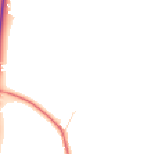 Daytime road noise heatmap for IP30 0LQ