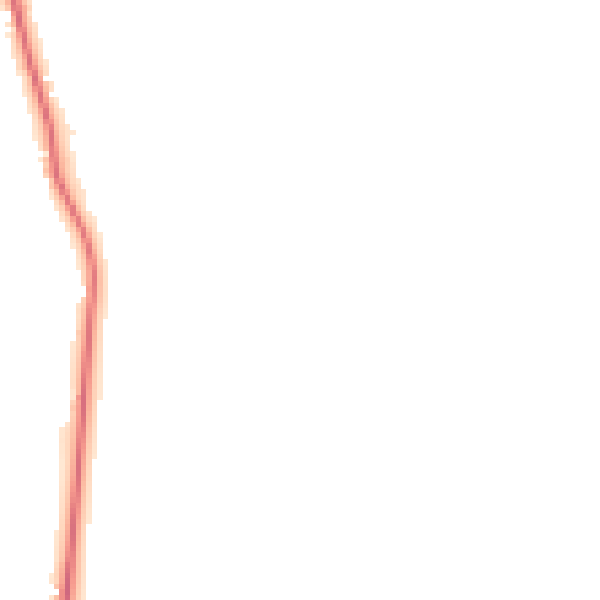 Night-time road noise heatmap for IP30 0LU