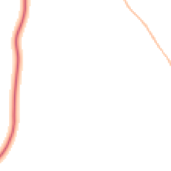 Night-time road noise heatmap for IP30 0LY