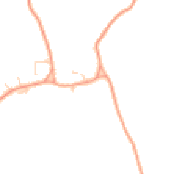 Daytime road noise heatmap for IP30 0PN
