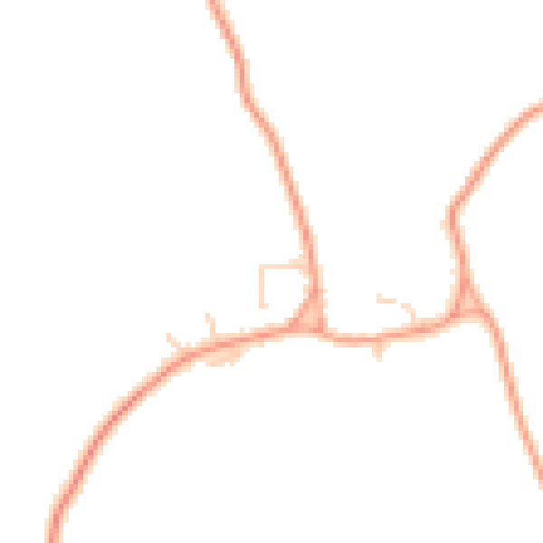 Daytime road noise heatmap for IP30 0QH