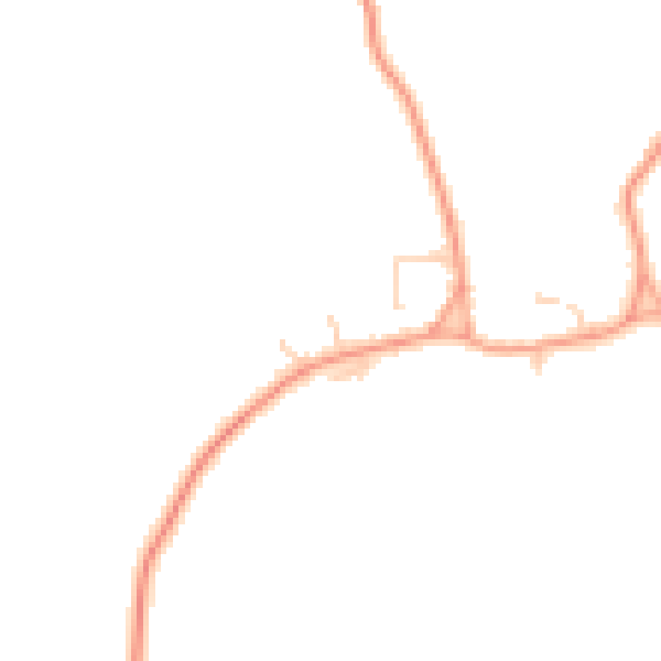 Daytime road noise heatmap for IP30 0QJ