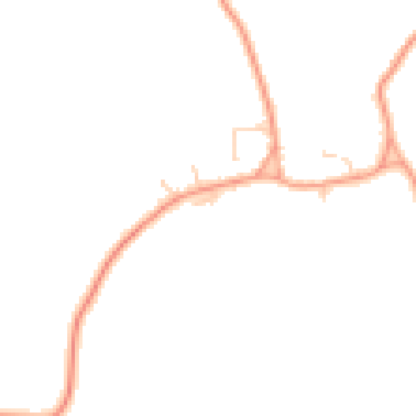 Daytime road noise heatmap for IP30 0QL