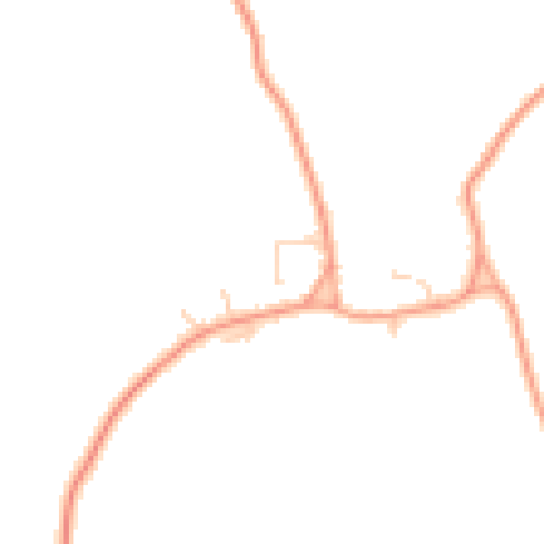 Daytime road noise heatmap for IP30 0QR