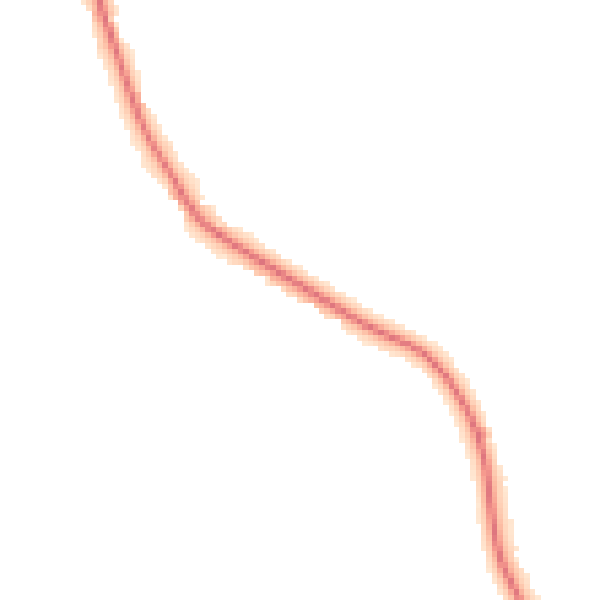 Night-time road noise heatmap for IP30 0TJ