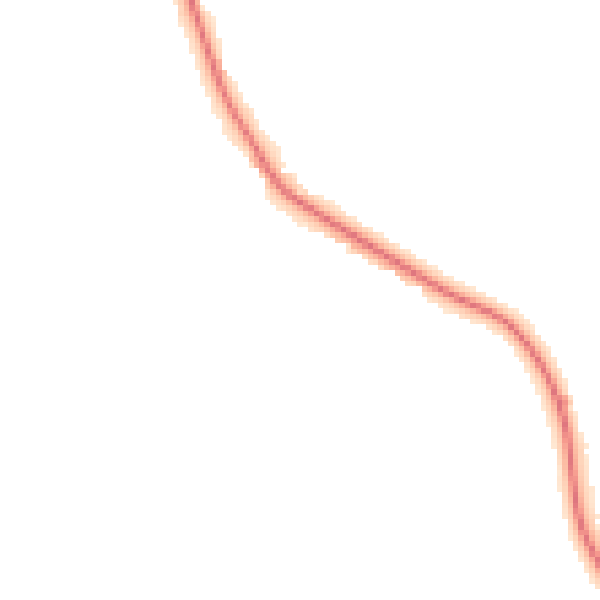 Night-time road noise heatmap for IP30 0TS