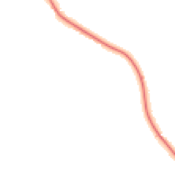 Night-time road noise heatmap for IP30 0TX