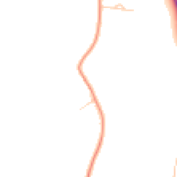 Daytime road noise heatmap for IP30 0TY