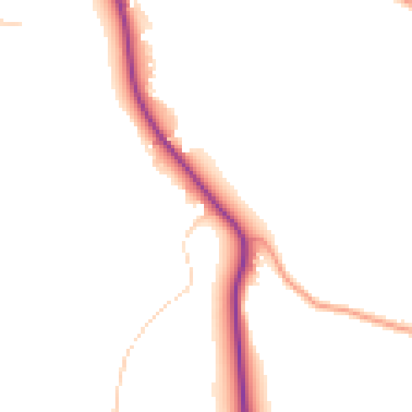 Daytime road noise heatmap for IP30 0UG