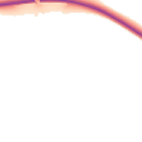 Night-time road noise heatmap for IP30 9AA