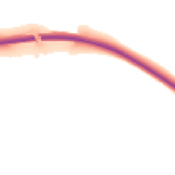 Night-time road noise heatmap for IP30 9AF