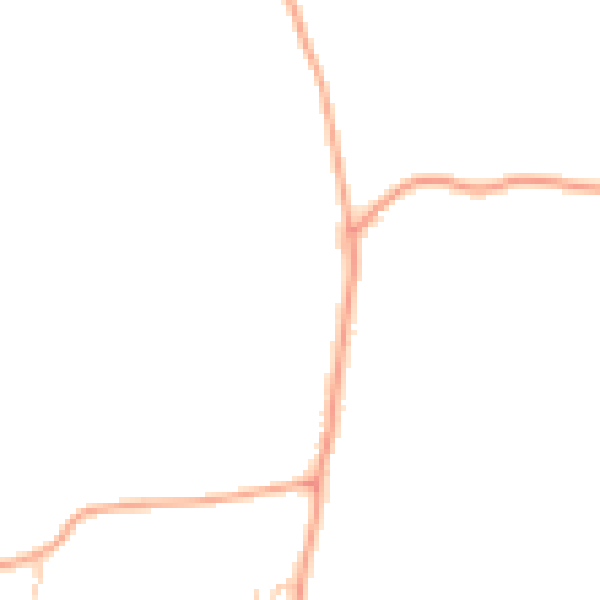 Daytime road noise heatmap for IP30 9AP