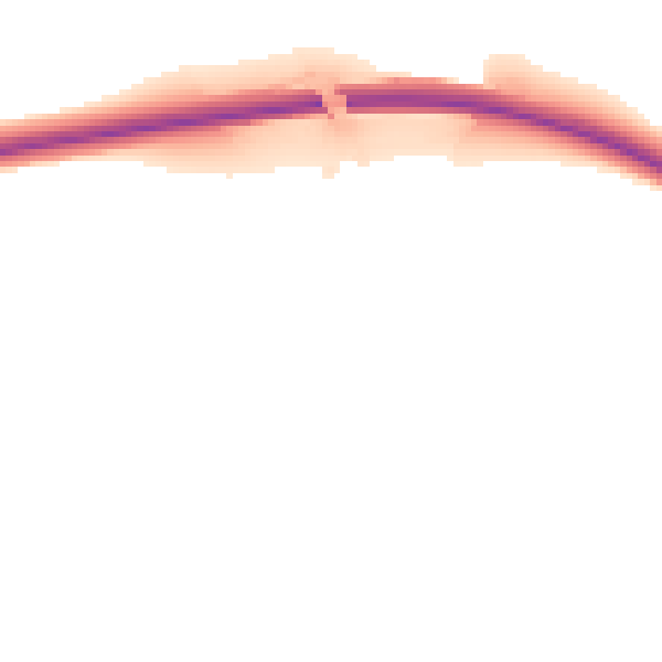 Night-time road noise heatmap for IP30 9AW