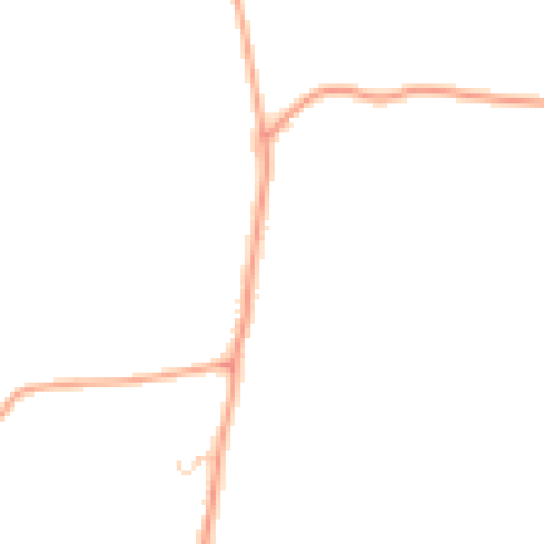 Daytime road noise heatmap for IP30 9AY