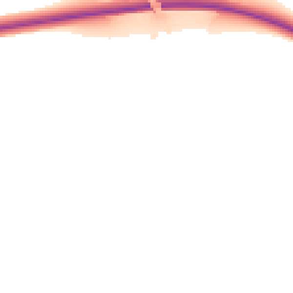 Night-time road noise heatmap for IP30 9BF