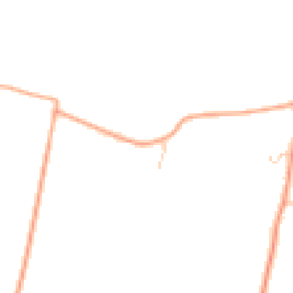 Daytime road noise heatmap for IP30 9BJ