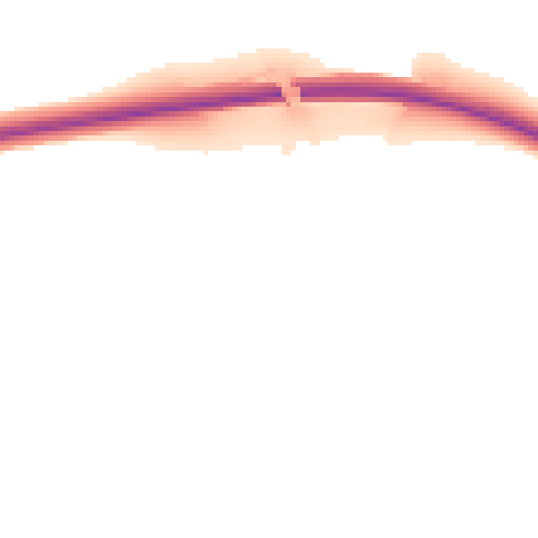 Night-time road noise heatmap for IP30 9BN