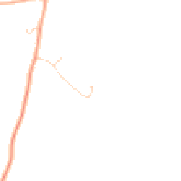 Daytime road noise heatmap for IP30 9BP
