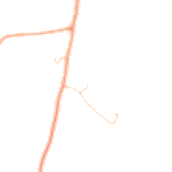 Daytime road noise heatmap for IP30 9GP