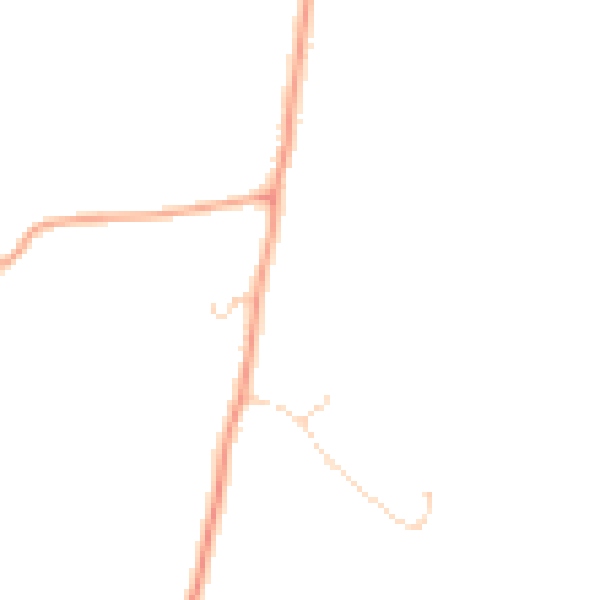 Daytime road noise heatmap for IP30 9NR