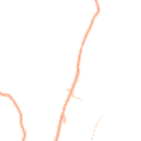 Daytime road noise heatmap for IP30 9QD