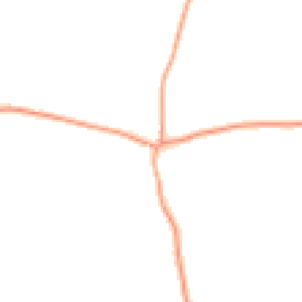 Daytime road noise heatmap for IP30 9SR