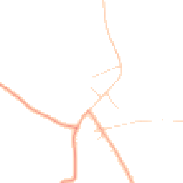 Daytime road noise heatmap for IP30 9TE