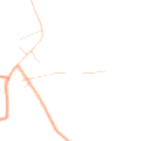 Daytime road noise heatmap for IP30 9TP