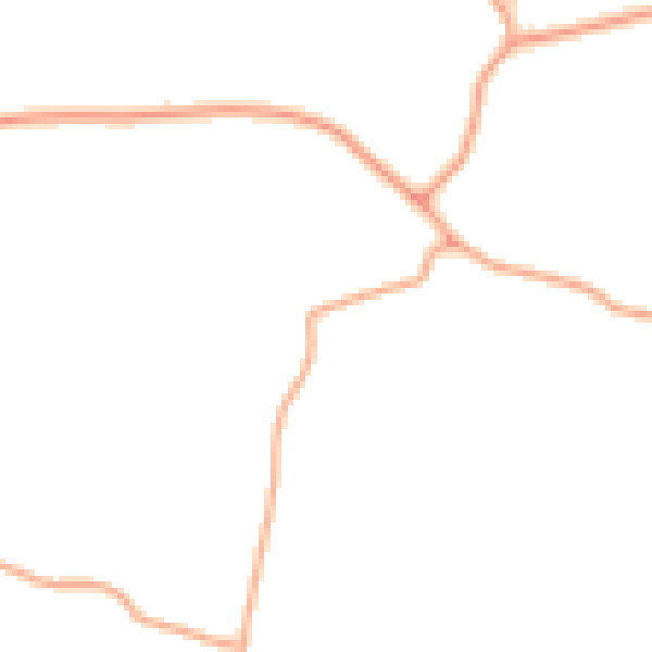 Daytime road noise heatmap for IP30 9TR