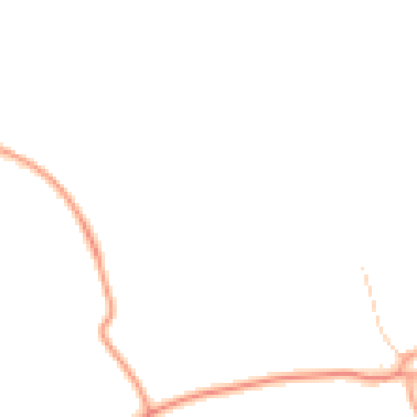Daytime road noise heatmap for IP30 9TW