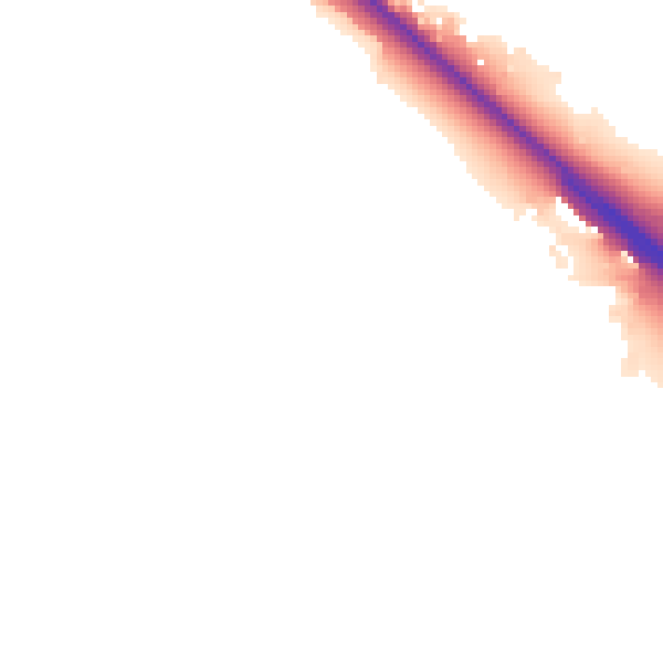 Night-time road noise heatmap for IP30 9YW