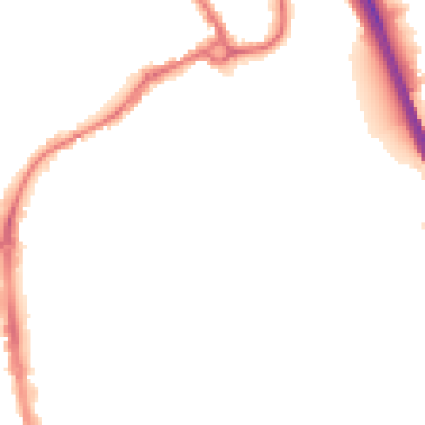Night-time road noise heatmap for IP33 1HA
