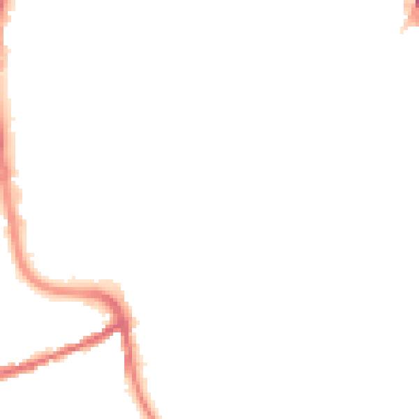 Night-time road noise heatmap for IP33 1RG