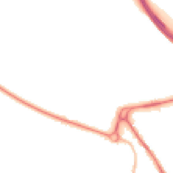 Night-time road noise heatmap for IP33 2FG