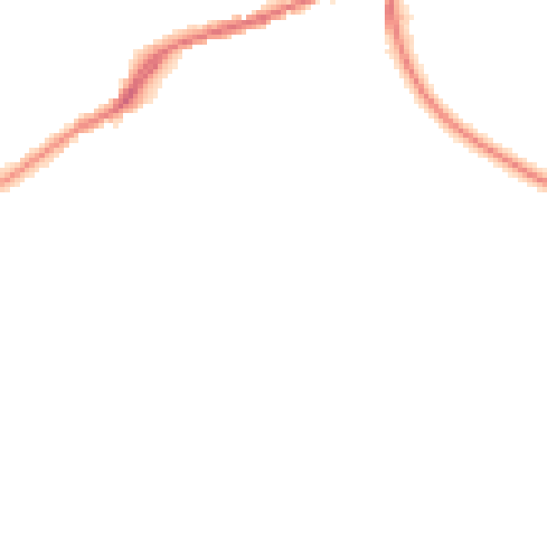 Night-time road noise heatmap for IP33 2JY