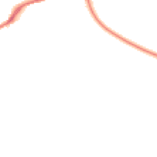 Night-time road noise heatmap for IP33 2LG