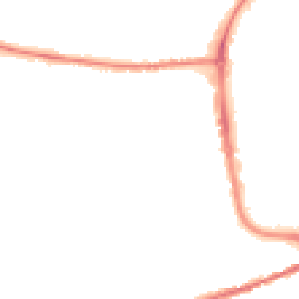 Night-time road noise heatmap for IP33 3DX