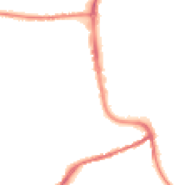 Night-time road noise heatmap for IP33 3NL