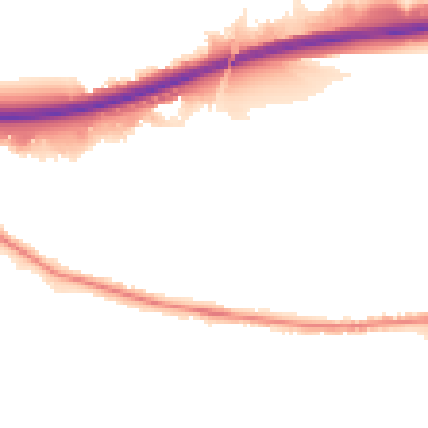 Night-time road noise heatmap for IP33 3TT