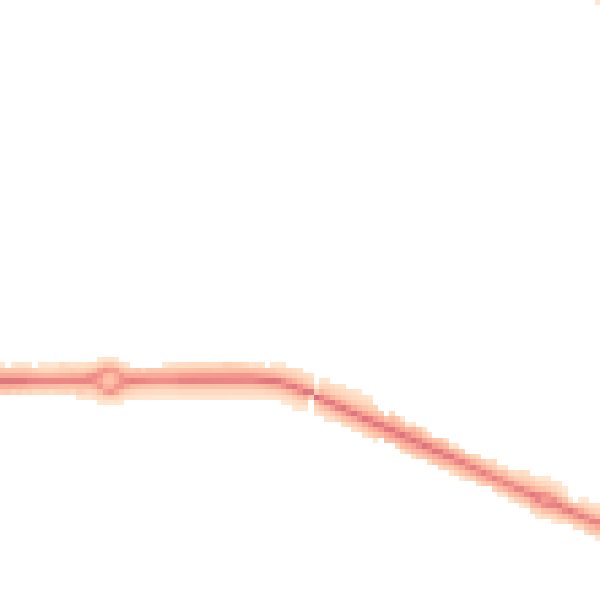 Night-time road noise heatmap for IP4 3BJ